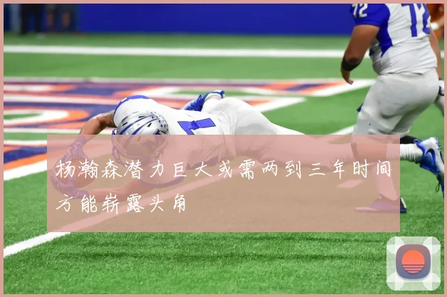 杨瀚森潜力巨大或需两到三年时间方能崭露头角